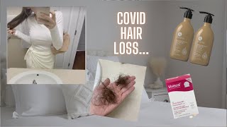 10 tips for Telogen Effluvium \\ Covid Hair Loss \\ My Experience amp What Helped [upl. by Vassili106]