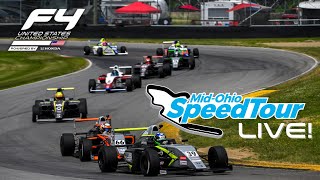 F4 US at MidOhio SpeedTour 2022 🏁 Race 1 Full Race [upl. by Eigriv]