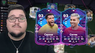 CORREA 93 amp CAPOUE 93 FLASHBACK TOTS REVIEW  EA FC 24 ULTIMATE TEAM [upl. by Nylarak863]