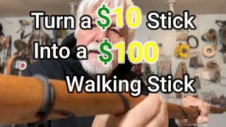 How to make an epic walking stick [upl. by Verbenia]