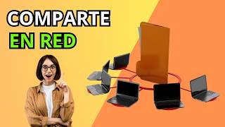 💻Cómo COMPARTIR ARCHIVOS por RED entre DOS COMPUTADORAS [upl. by Wanids371]