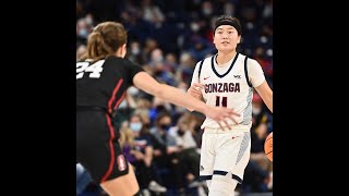 GONZAGA ZAGS VS LONG BEACH STATE AT WOMENS BASKETBALL FULL 11102022 [upl. by Inaja400]