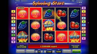 Gametwist Casino  Spinning Stars Bonus BIGWIN [upl. by Ingaberg]