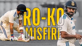 RoKo Misfire…again  IND vs NZ 3rd Test Day 1 Review  AakashVani [upl. by Belvia620]