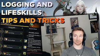 Logging amp Lifeskills in Tier 4  Lost Ark Tips amp Tricks [upl. by Bakerman]