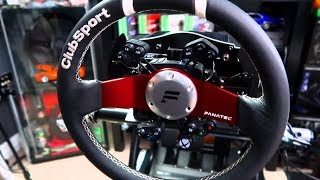 FANATEC Clubsport Sim Rig UnboxingSetup amp G35 Wheel Hops  SLAPTrain [upl. by Leiba793]