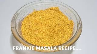 FRANKIE MASALA RECIPE [upl. by Kiefer]