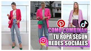 COMBINANDO ROPA UTILIZANDO UN MOODBOARD DE REDES SOCIALES ✅ Dani Mateluna Asesora de Imagen [upl. by Allegna]