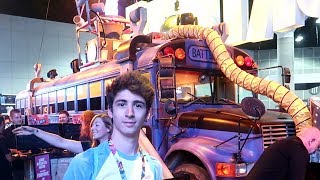 All E3 con il BUS di FORTNITE  VLOG Los Angeles [upl. by Eissak]