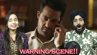 ARAVINDHA SAMETHA Warning Scene REACTION Kidnapping Scene  Jr NTR [upl. by Meihar678]