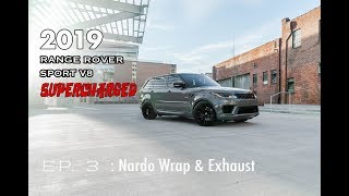 FIRST Nardo Grey 2019 Range Rover Sport V8 Gets a Muffler Delete LOUD [upl. by Sunny]