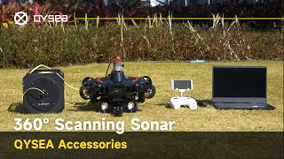 QYSEA 360° Scanning Sonar  FIFISH ROV Accessories [upl. by Eelinej801]