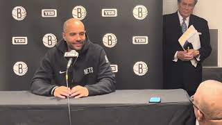 102324 Brooklyn Nets Coach Jordi Fernandez Pregame Interview [upl. by Pros927]