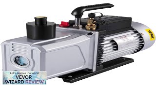 VEVOR Vacuum Pump 12CFM 1 HP Single Stage Air Conditioning Vacuum Pump Review [upl. by Hamnet672]