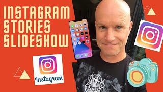 How To Make an INSTAGRAM STORIES Slideshow on Your iPhone in 2 Minutes [upl. by Guglielma]