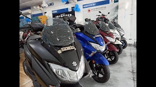 Suzuki Burgman 125 BS6 All Colors [upl. by Barnes736]