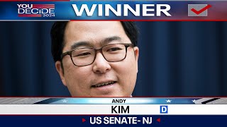 Andy Kim defeats Curtis Bashaw in NJ Senate and replaces Bob Menendez [upl. by Anoif205]