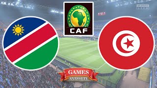 Tunisia vs Namibia  Cup African Qualifiers 2024  eFootball PES Gameplay PC HD [upl. by Ocirne]