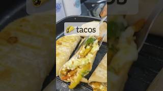 Easy CHICKENCHEESTACOS🌮 chickenTacos Roti se Tacos fullvideo Relatedvideo [upl. by Kreiner]