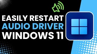 How to Restart Audio Driver in Windows 11 [upl. by Eityak]