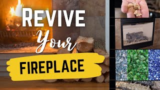 Ways to Make Your Fireplace Look Amazing Accessories Paint and More [upl. by Eamanna]