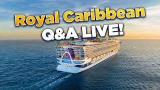 Royal Caribbean QampA LIVE [upl. by Elokkin]