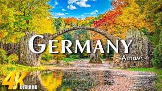 Germany 4K UHD  Cinematic Journey Through Stunning Autumn Colors  Top Places to Visit [upl. by Muraida]