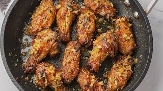 Addictive Air Fryer Parmesan Wings  Sweet Spicy Perfection  Riverten Kitchen [upl. by Domash]