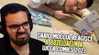 DARIO MOCCIA REAGISCE a 88ZELDAFUN a LUCCA COMICS 2023 [upl. by Heshum703]