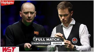 Graeme Dott vs Florian Nussle Full Match Highlights  Championship League Snooker 2024 [upl. by Ahseenal]