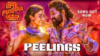 Pushpa 2 Song  Peelings  Allu Arjun  Rashmika Mandanna  Pushpa 2 Peelings Song  New Songs [upl. by Richmal204]