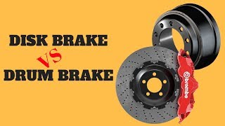 Difference Between Drum Brake And Disk Brake  Drum Brake VS Disk Brake [upl. by Ddal643]