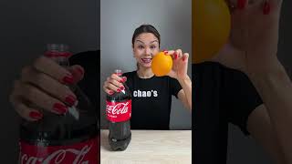 No Glass No Problem 🍊 Creative Cola Hack 🤯 [upl. by Hairahcez873]