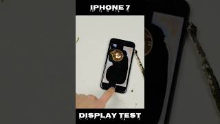 iPhone 7 display test 💥💥  shorts shortsfeed [upl. by Eerrahs]