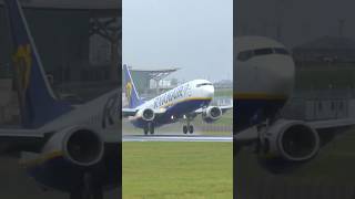 Ryanair Departure out of Cork Airport🛫📹 aviation planespotting ryanair shorts [upl. by Droffats]