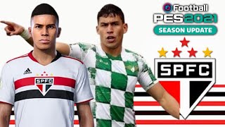 Ferraresi  São Paulo  Como fazer Copia Base eFootball PES Season 2021 [upl. by Rowen]