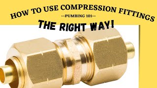 Compression Fitting 101 Everything You Need to Know [upl. by Tare]