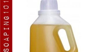 How to Make Liquid Soap Homemade Laundry Detergent  Soaping101 [upl. by Rucker]