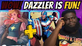 OVERWHELM Your Opponents With This Surfer Patriot and DAZZLER Deck In Marvel SNAP [upl. by Monjo]