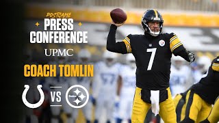 Postgame Press Conference Week 16 vs Indianapolis Colts Ben Roethlisberger [upl. by Spooner]