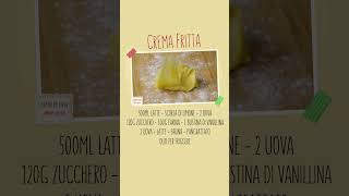 CREMA FRITTA di Benedetta Rossi  Ricetta TV Fatto in Casa per Voi shorts [upl. by Faith369]