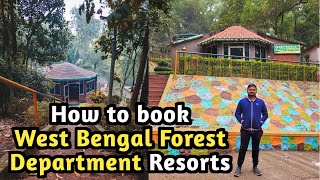 How to book WBFDC Resort  West Bengal Forest Department Hotel Booking  WBFDC Nature Resort Booking [upl. by Joan]