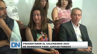 Presentaron el calendario 2024 de bomberos para juntar fondos [upl. by Alad]