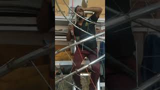 Manufacturing of chandelier part 1  decorative chandelier fabrication [upl. by Marks190]