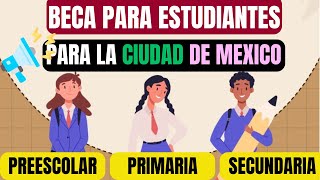 ¡Obtén una Beca para el Ciclo Escolar 20242025  Convocatoria SEIEMpara la Ciudad de México [upl. by Anwad]