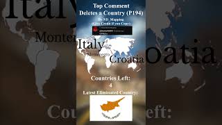 Top Comment Deletes a Country P194 mapping shorts [upl. by Asilanom]