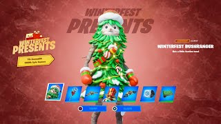 How To OPEN ALL WINTERFEST 2023 PRESENTS in Fortnite Free Skins [upl. by Merry]