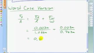 Uncertainty propagation by formula or spreadsheet [upl. by Tonina707]