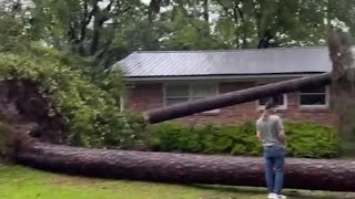 Severe weather damages Valdosta neighborhoods [upl. by Marcelline75]