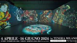 UKIYOE IMMERSIVE ART  Dal 4 Aprile al 16 Giugno 2024 [upl. by Iamhaj777]